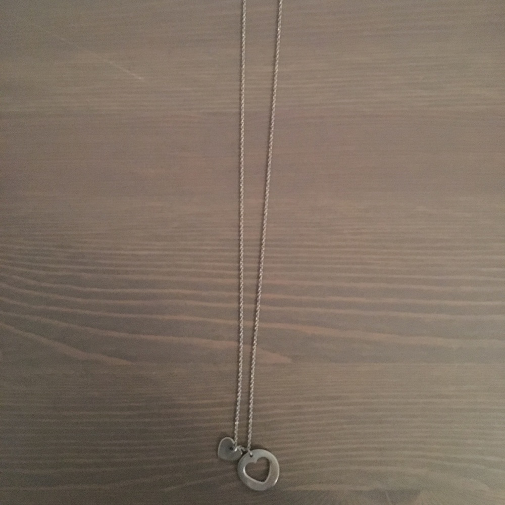 Tiffany and Co Cut Out Heart Necklace - Picture 2 of 4